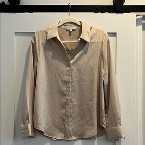 Elegant Beige Women's Blouse